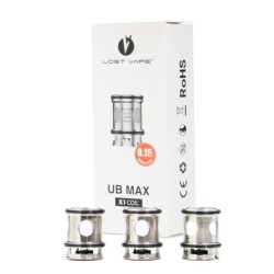 RESISTANCES UB MAX pour Centaurus - LOST VAPE