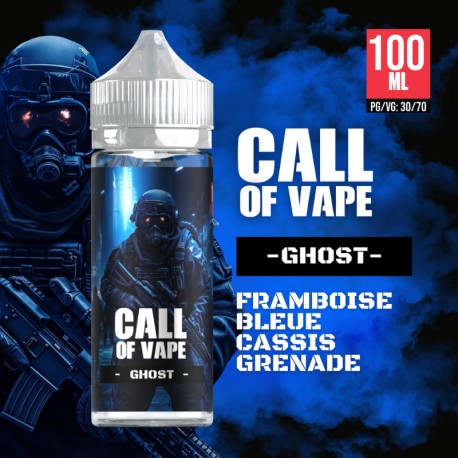 CALL OF VAPE - GHOST - BY CLOUD VAPOR - 100ml