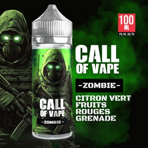 CALL OF VAPE - ZOMBIE - BY CLOUD VAPOR - 100ml