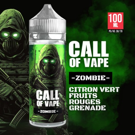 CALL OF VAPE - ZOMBIE - BY CLOUD VAPOR - 100ml