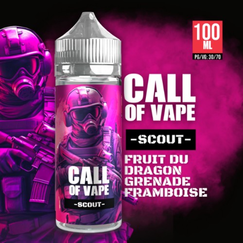 CALL OF VAPE - SCOUT - BY CLOUD VAPOR - 100ml