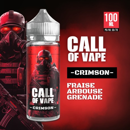 CALL OF VAPE - CRIMSON - BY CLOUD VAPOR - 100ml
