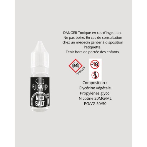 BOOSTER AUX SELS DE NICOTINE