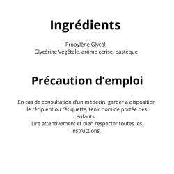 CERISE PASTEQUE 50ml - LE PETIT VERGER FRAIS