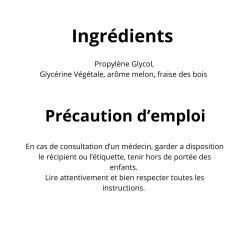 MELON FRAISE DES BOIS 50ml - LE PETIT VERGER FRAIS