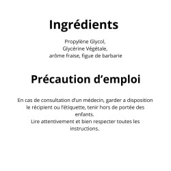 FRAISE FIGUE DE BARBARIE 50ml - LE PETIT VERGER FRAIS
