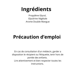 DOUBLE MANGUE M GLACÉ - LE MIXOLOGUE