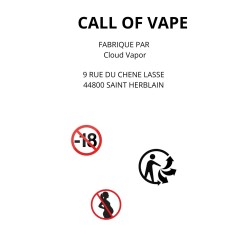 Operator Call Of Vape Cloud Vapor 100mL