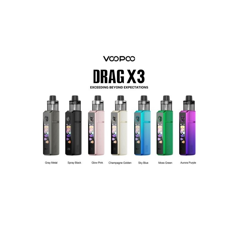 KIT DRAG X 3 - VOOPOO