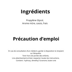Mûre - Cassis Frais 50 ml