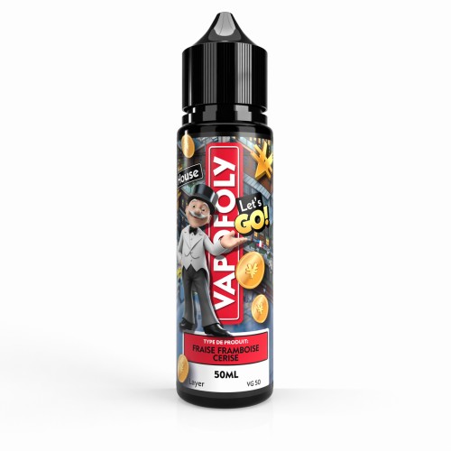 VAPOFOLY - FRAISE FRAMBOISE CERISE - 
