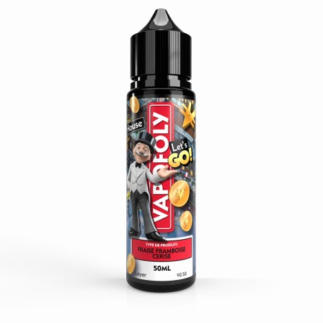 VAPOFOLY - FRAISE FRAMBOISE CERISE - 